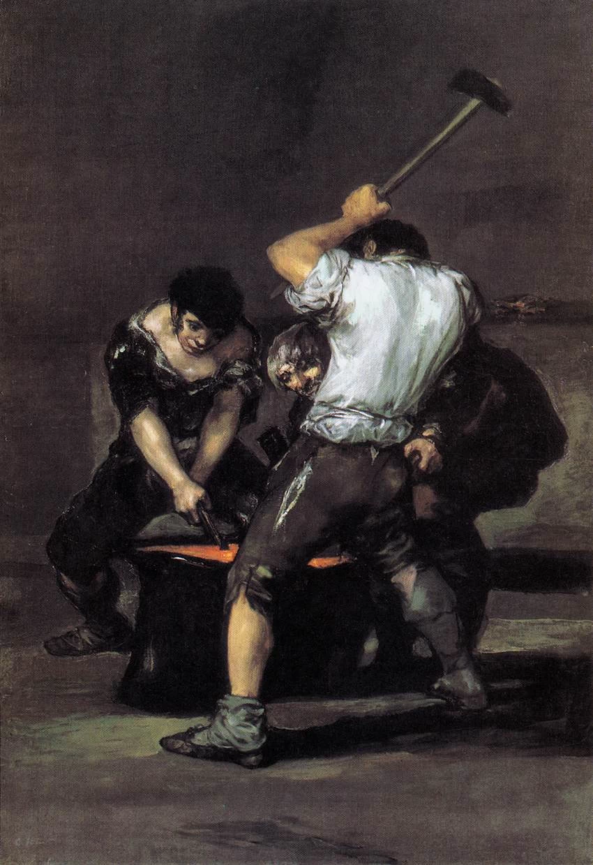 Francisco de Goya y Lucientes - La forgia, Frick Collection, New York